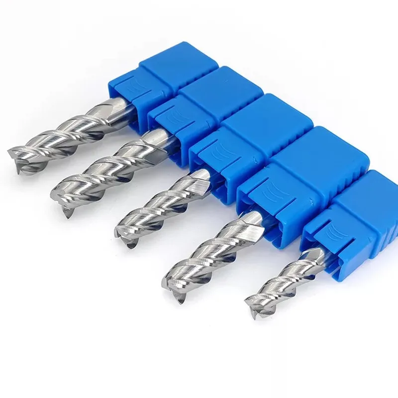 ZGT фреза из карбида вольфрама HRC50 с 3 канавками для дерева Концевая инструменты