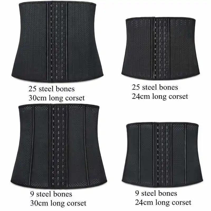 Hollow Out Beige Waist Trainer Body Shaper Women Corset XXS-3XL Latex Girdle Tummy Control Shape Wear Slimming Underwear Korsett | Женская