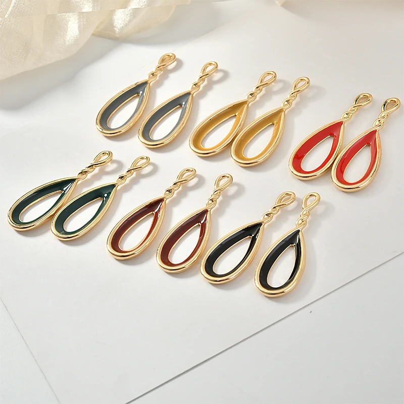 Цветные Подвески Mo Landi из сплава геометрические длинные подвески серьги сделай