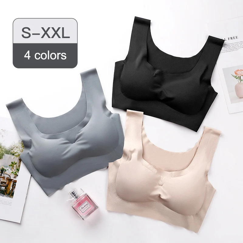 

Бюстгальтер женский бесшовный с пуш-ап, большого размера