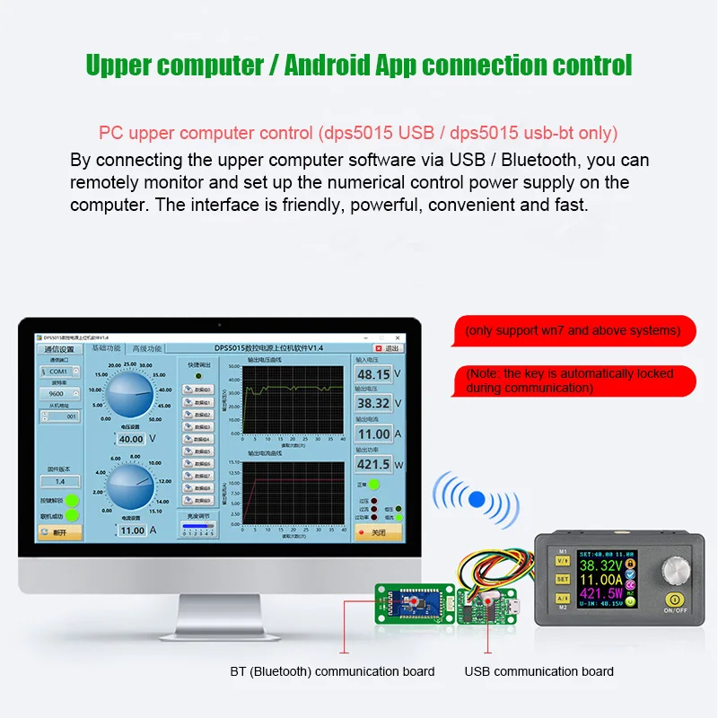 

Hot Direct Current Voltage Regulator Power Supply Module Voltage Current Converter Power Adpater Board DPS5015 PLD