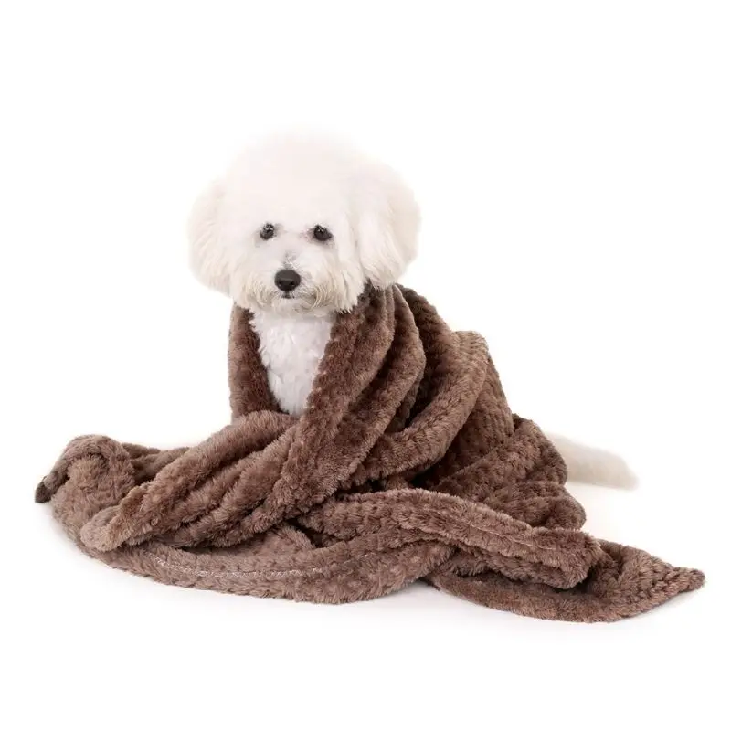 

Puppy Cat Comforter Best Friends Premium Fluffy Fleece Dog Blanket, Soft and Warm Gray Pet Throw Blankets Bed Couch Car K3NA