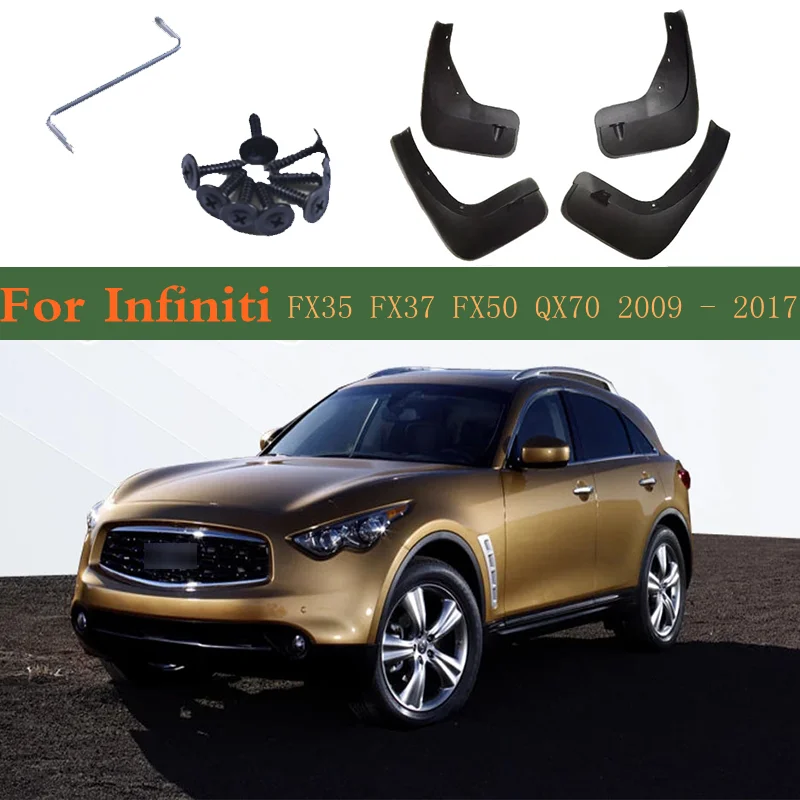

Передние и задние брызговики, брызговики, брызговики для Infiniti FX35, FX37, FX50, QX70, 2009-2017, 2011, 2012, 2012, 2014, 2015