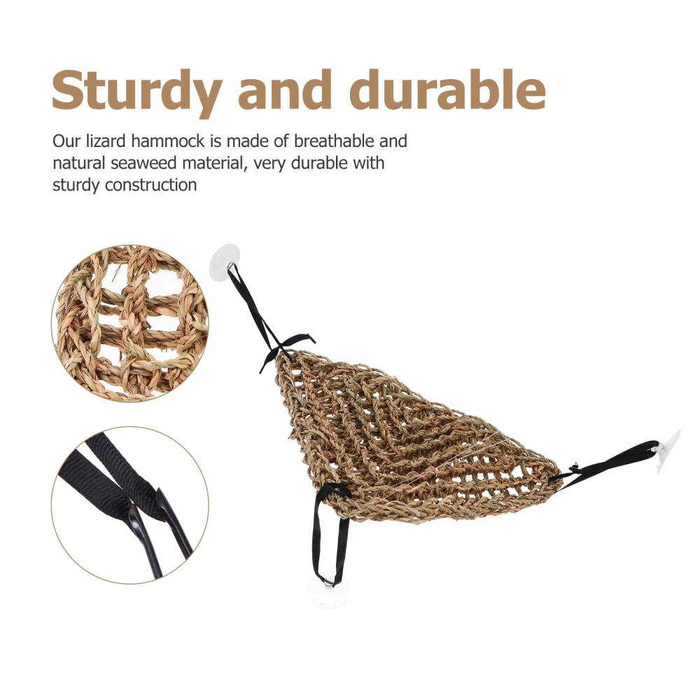 

Lizard Climb Hammock Sleeping Bed Play Swing Reptile Hanging Bed