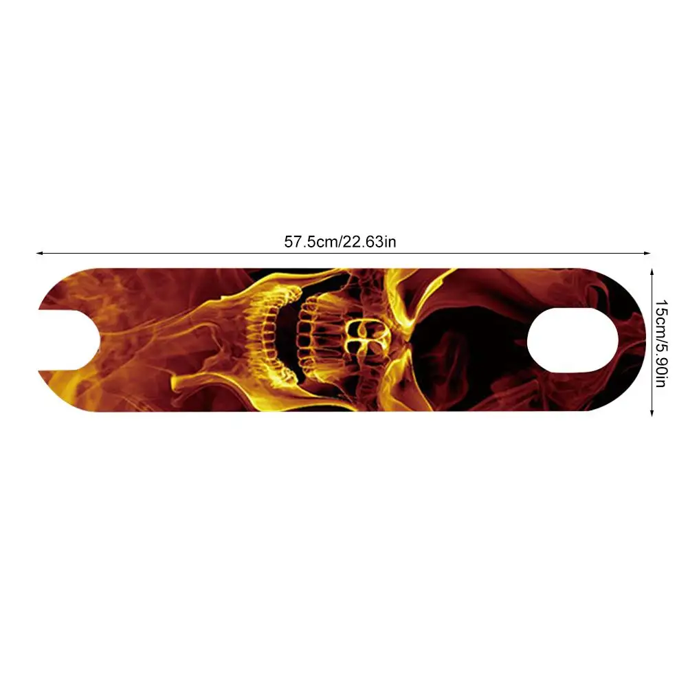 Новый электрический скутер педали наклейки водонепроницаемый стикер ПВХ коврик