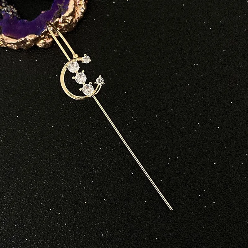 Серьги гвоздики женские в богемном стиле украшение для ушей на гусеничном ходу с