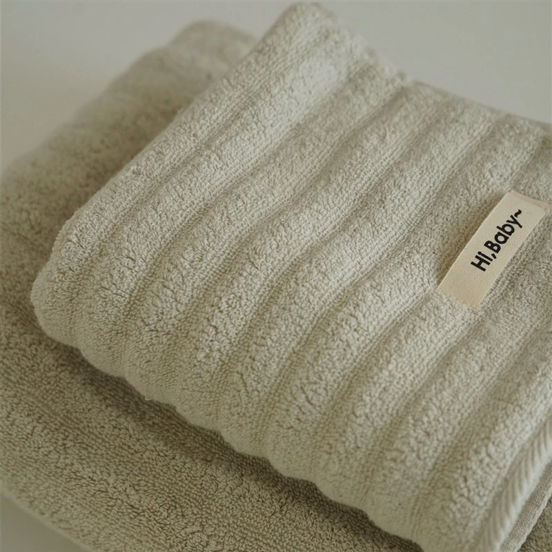

Japanese Style Pure Cotton Solid Color Towel 32 Plied Combed Cotton Yarn Adult Absorbent Bath Towel Soft Safe Kids Face Towels