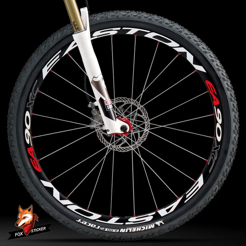 26er 27,5 er 29er MTB обода колеса стикеры велосипед наклейки велосипед Светоотражающие горный велосипед колеса с наклейкой для EA90 XC