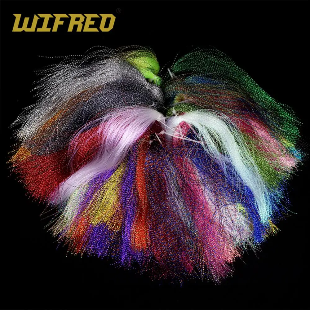 Wifreo 10 упаковок Krystal &quotдля маленьких мальчиков раздел Flashabou Tinsels черный Шартрез