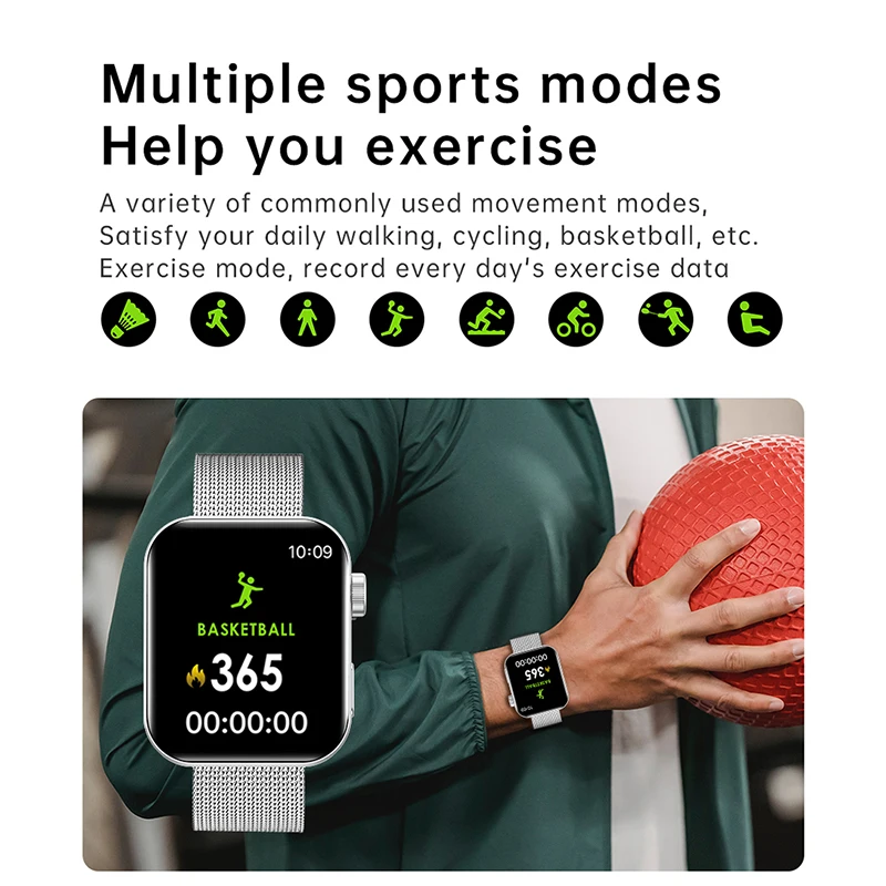 2021 lige men smart watch bluetooth call music fitness tracker heart rate monitor waterproof women smartwatch custom watch face free global shipping