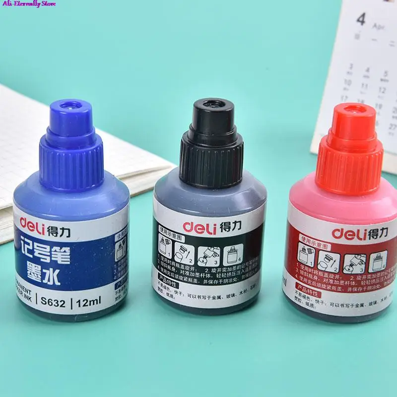 

12ml Waterproof Instantly Dry Graffiti Paint Pen Oil Ink Refill For Marker Pens