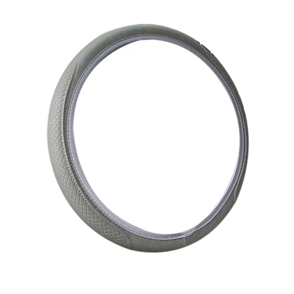 Чехол рулевого колеса автомобиля из волоконной кожи противоскользящий чехол с