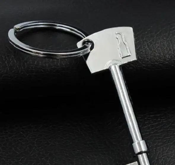 1 ключ портативная открывалка для бутылок пивных подвесное кольцо брелок