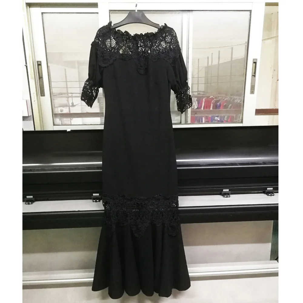 Новинка Осень зима 2018 водорастворимое кружево в африканском стиле большой