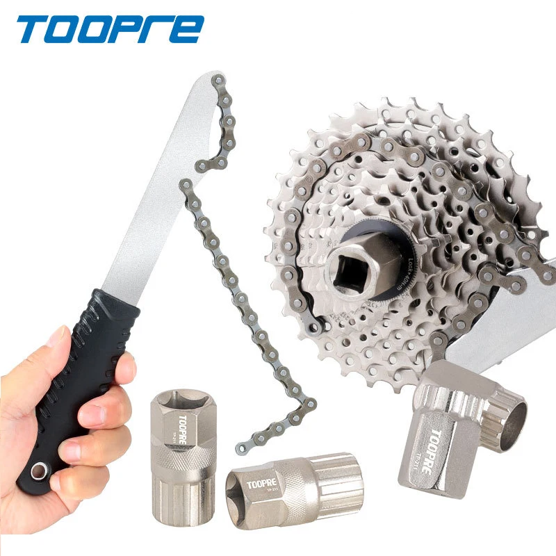 

Инструмент для ремонта велосипеда, многофункциональный набор для обслуживания велосипеда, средний мост, маховик, фиксированный хвостовой ...