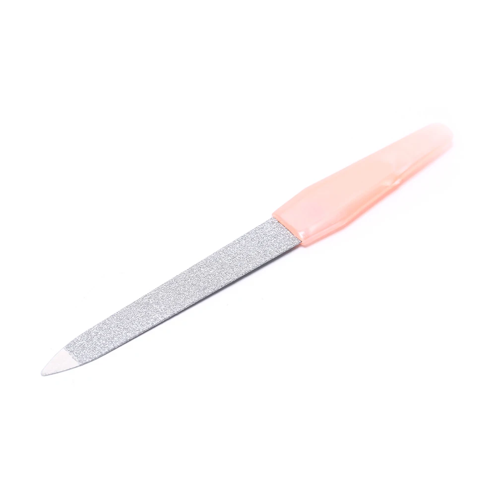 2Pcs/set fashion Nail Polish Surface File Buffer Tool Art Cuticle Pusher Nipper Remover Clipper Manicure Pedicure | Красота и