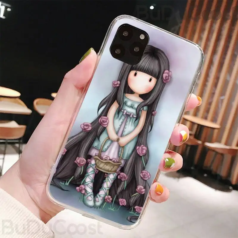 Chenel Cute cartoon San Toro Gores Newly Arrived Black Cell Phone Case For iPhone 11 Pro XS Max X 8 7 6s Plus 5 SE XR | Мобильные