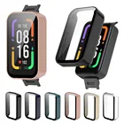Защитный чехол из поликарбоната для Redmi Smart Band Pro, защита экрана из закаленного стекла, чехол-бампер