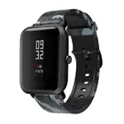 Ремешок Камуфляжный для Amazfit Bip S, силиконовый браслет для Xiaomi Huami Amazfit GTS Bip Lite, 20 мм