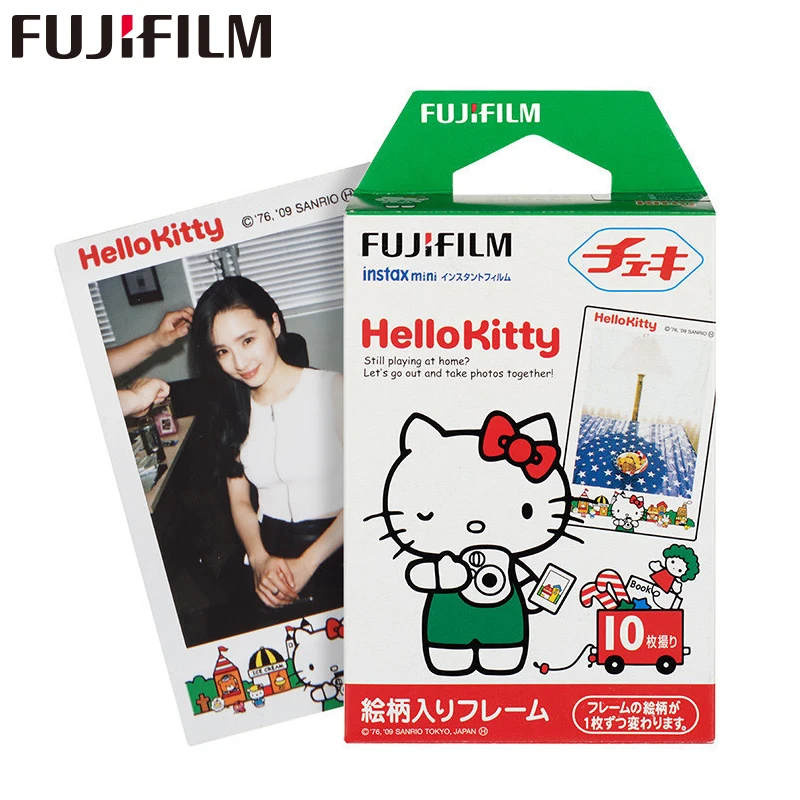 

10 листов Fujifilm Instax Мини пленка Instax Mini 11 8 9 "Хеллоу Китти" пленка для Fuji Instax Mini 7s 25 26 70 90 Фотоаппарат моментальной печати SP-1 SP-2