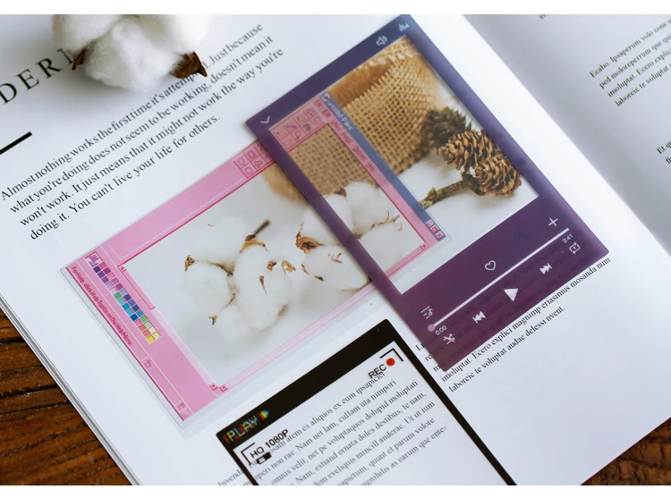 8 упак./лот mu Yu серии креативное Украшение DIY memo pad ПЭТ наклейки