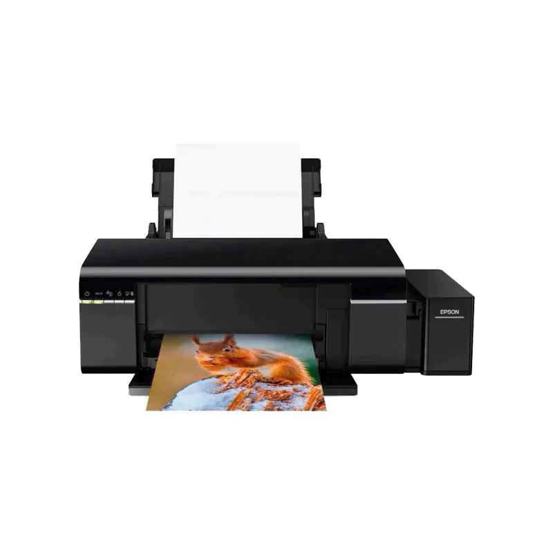 Принтер Epson L805 A4 6 ти цв. стр. фотопечать Wi Fi черный|Принтеры| |