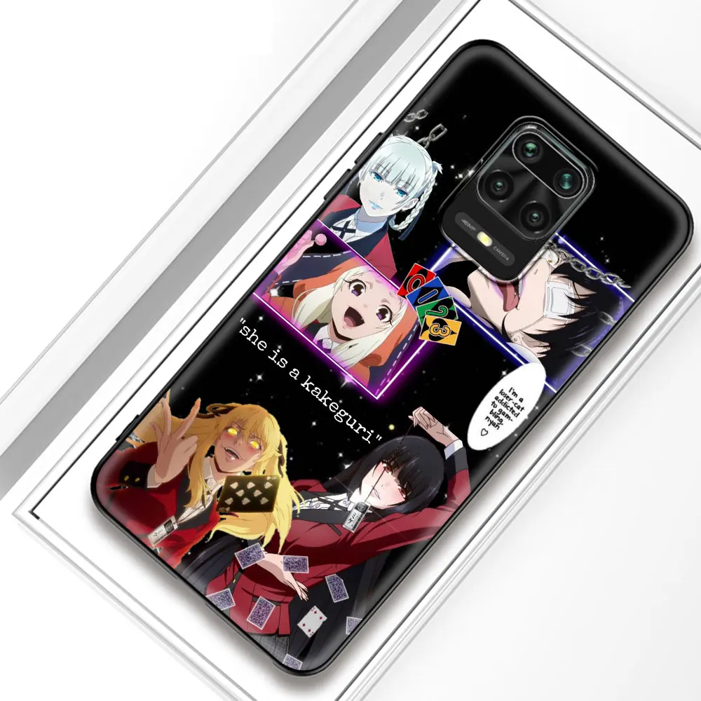 

Yumeko Jabami Kakegurui Silicone Case Coque For Xiaomi Redmi Note 9S 9 8 Pro 8T 8 8A 9A 9C 9i 7 7A K30 6 6A Back Cover Fundas