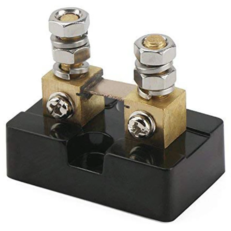 Шунт тока 50 А мВ постоянного высокоточный комплект шунтирующего резистора