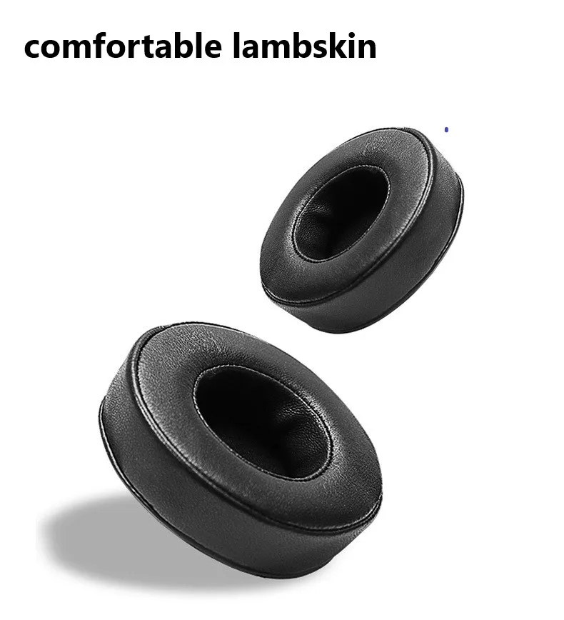 Овчина Универсальные круглые амбушюры из натуральной кожи с пеной памяти