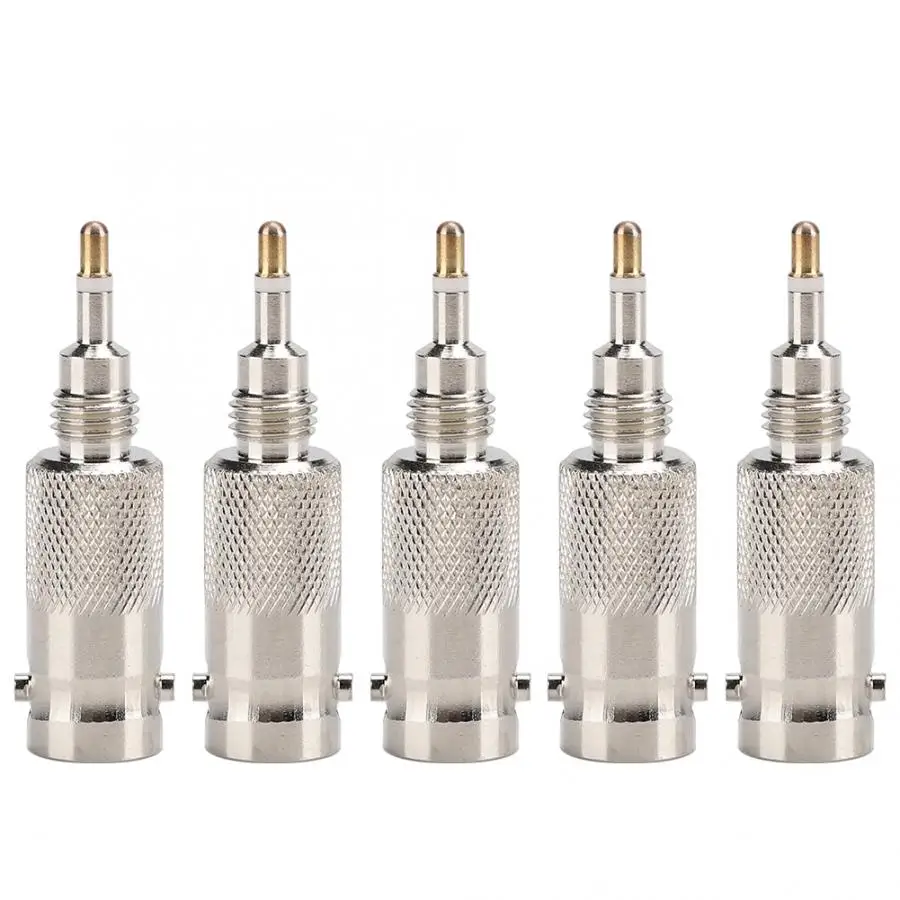 5 шт. металлический тестовый разъем с сопротивлением 50 Ом|Коннекторы и разъёмы| |