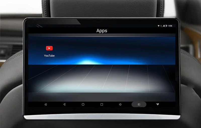 12,5 дюймов Android 8,1 Автомобильный подголовник монитор 1920*1080 FHD 1080P видео сенсорный экран wifi/Bluetooth/USB/SD/HDMI/FM MP5 видеоплеер