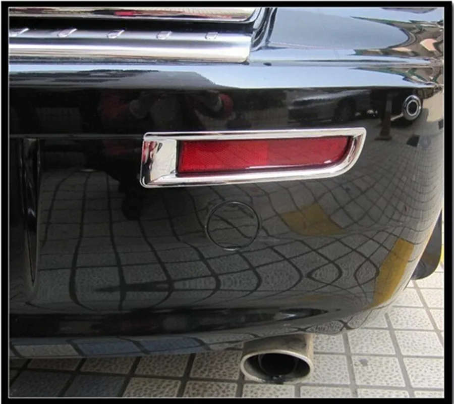 Хромовая лампа заднего противотуманного фонаря Накладка для 2008 2016 Защитные