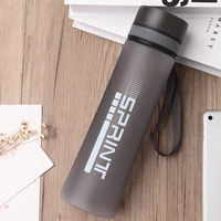1000ml800ml630ml high quality portable sport water bottle with rope leak proof durable drinkware travel bottles bpa free