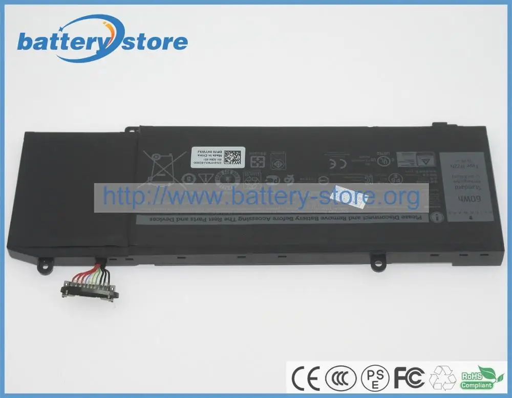 Бесплатная доставка 15 2 В 60 Вт настоящая батарея XRGXX 1F22N 0JJPFK для Dell ALIENWARE 2018 orion M15