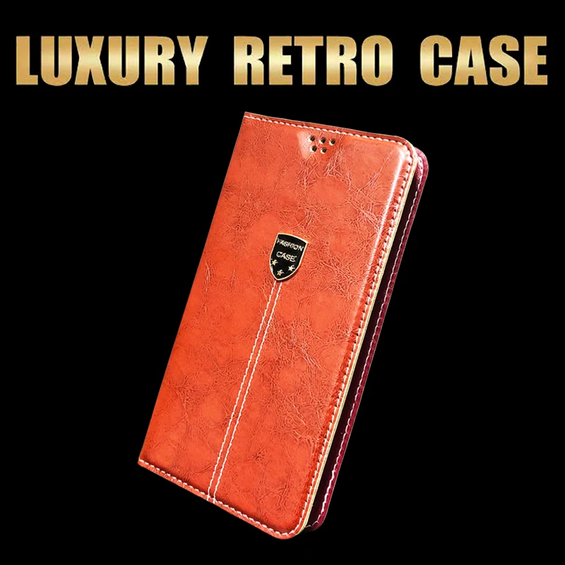 Роскошный кожаный чехол кошелек в стиле ретро для телефона Lenovo Vibe K8 K80 K6 K5 K4 K3 K10 Note