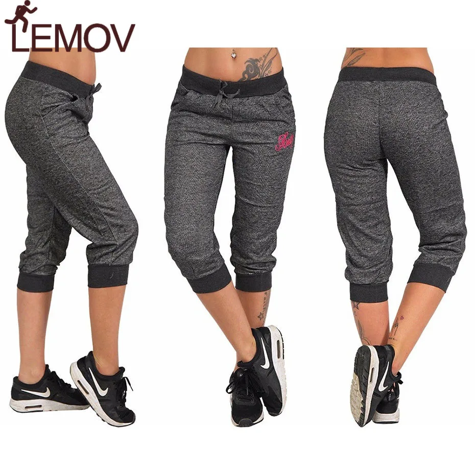 Женские брюки до середины голени ZOGAA Капри со средней талией и карманами S XXXL лето