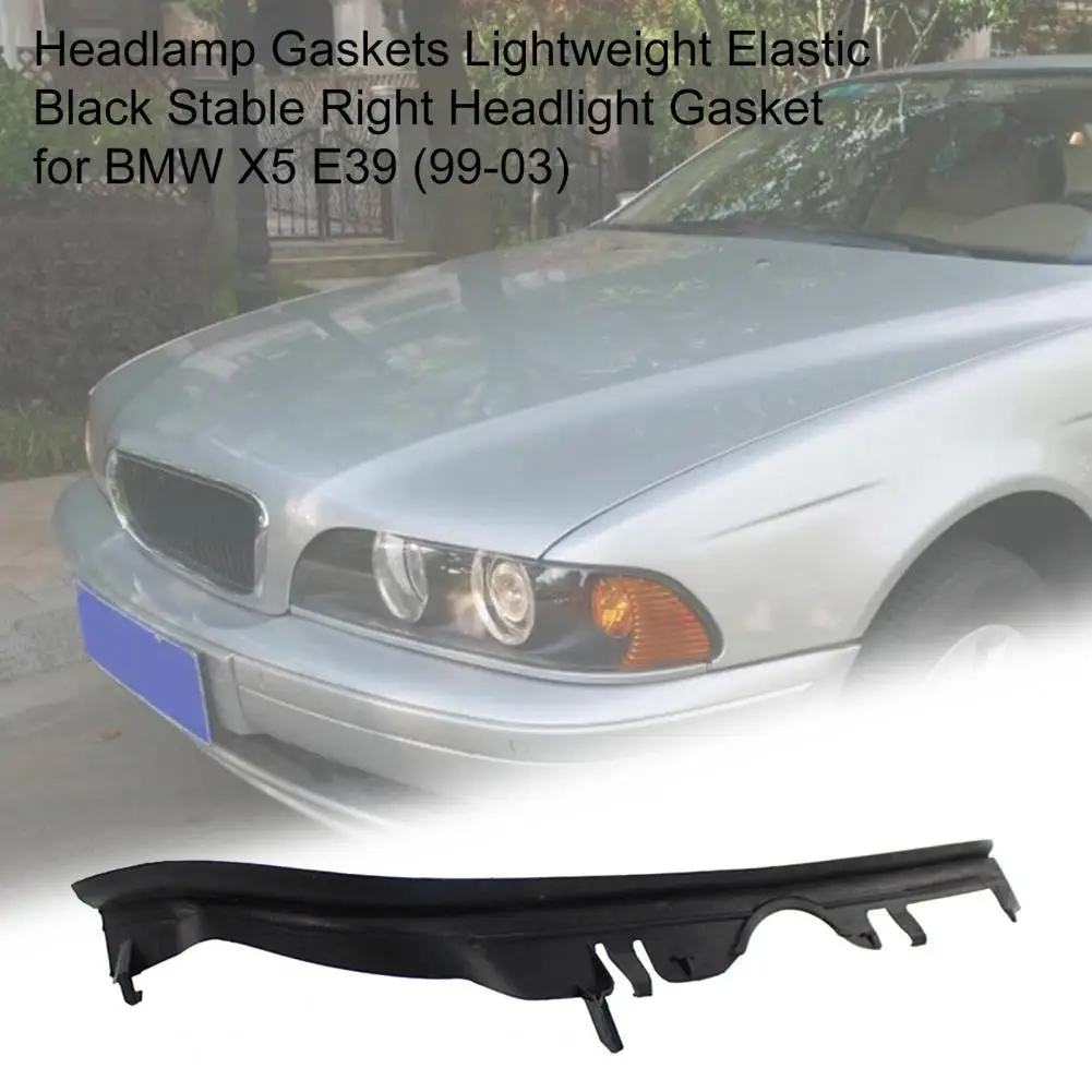 50% Лидер продаж! Фары прокладки Легкий эластичный черный стабильный правая