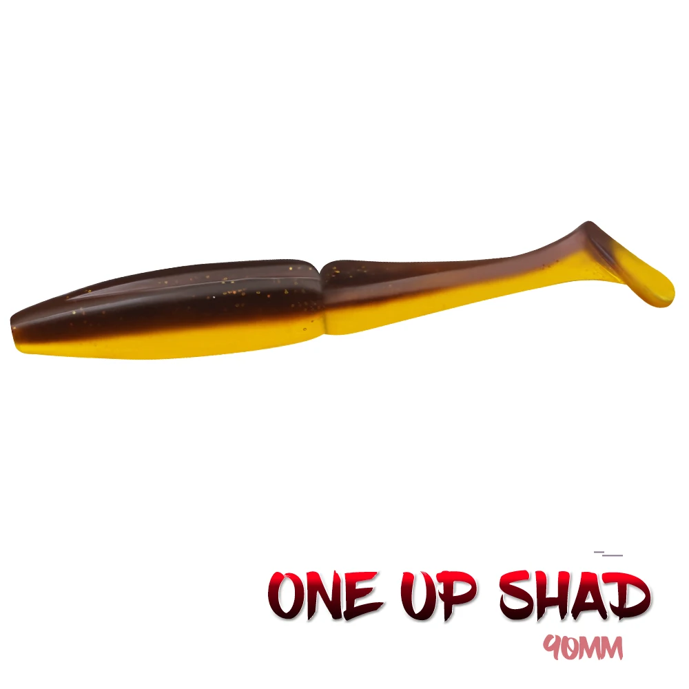 Рыболовная приманка FISH KING 10 шт./упак. One Up Shad Мягкая силиконовая наживка 90 мм/7 г