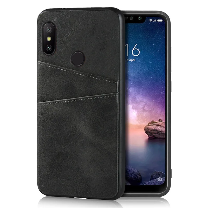 Модный чехол из искусственной кожи для телефона Xiaomi Mi A2 Lite A2Lite подключаемый Чехол