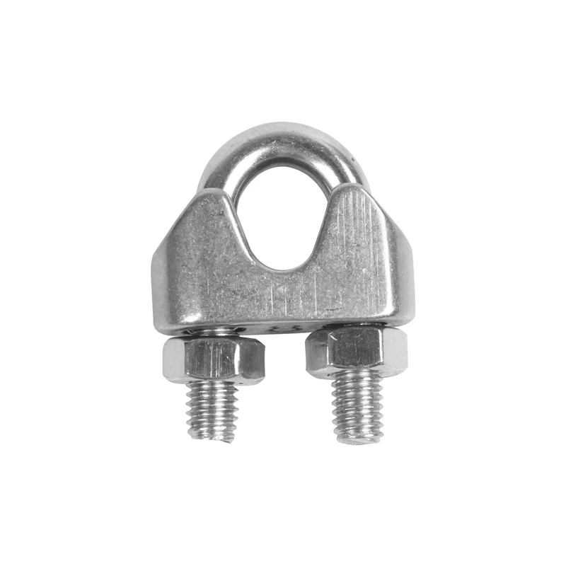 6 шт. 8 мм 5/16 дюйма из нержавеющей стали трос зажим для кабеля | Обустройство дома