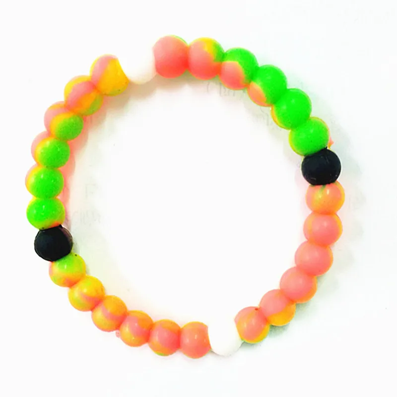 10 шт. модные разноцветные силиконовые бусины | Дом и сад