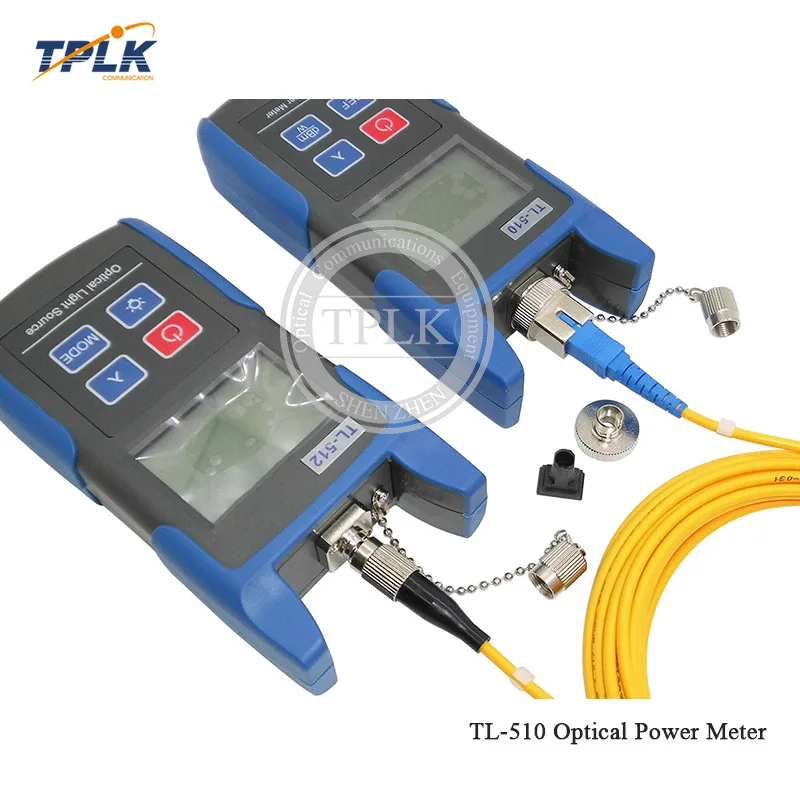 Портативные волоконно Мощность метр TL 510 с FC SC (ST LC) разъем лазерный тестер
