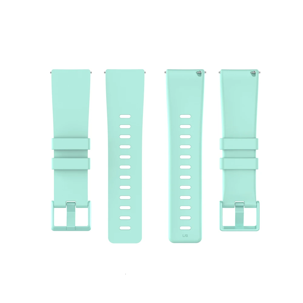 Сменный ремешок для Fitbit Versa/Versa 2, мягкие силиконовые водонепроницаемые наручные аксессуары, ремешок для Fitbit Versa 2, ремешок