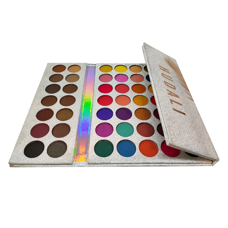 63 Цвета мерцающие матовые тени для век Палитра водостойкие устойчивые разные