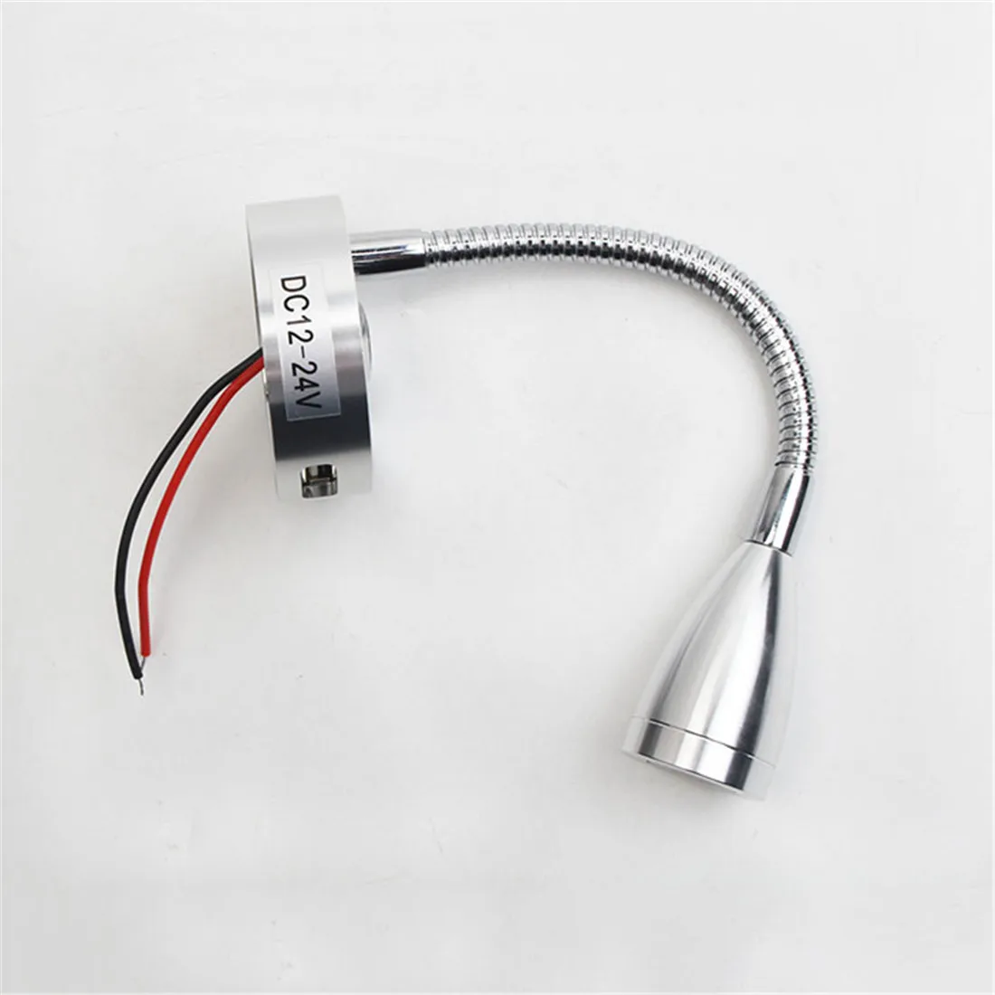 DC12V 24V лодки RV светодиодный чтение светильник с регулируемой яркостью Гибкая