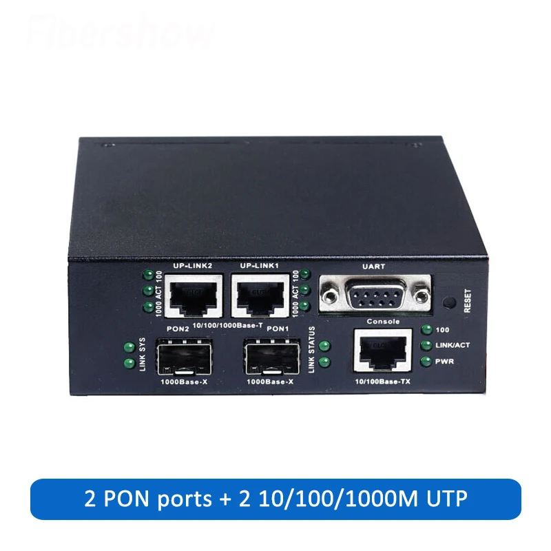 EPON OLT 4PON порты Ethernet ftth CATV Carrier класс высокой плотности волоконно оптический