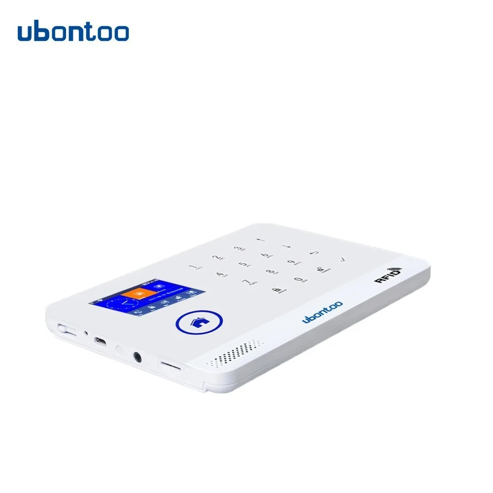 UBONTOO EN RU ES PL DE FR он переключаемый беспроводной домашней безопасности wifi GSM GPRS