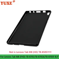 tablet case for lenovo tab m8 fhd 8 0 2019 tb 8705 tb 8705x tb 8705f 8 0 inch funda back tpu silicone anti drop cover