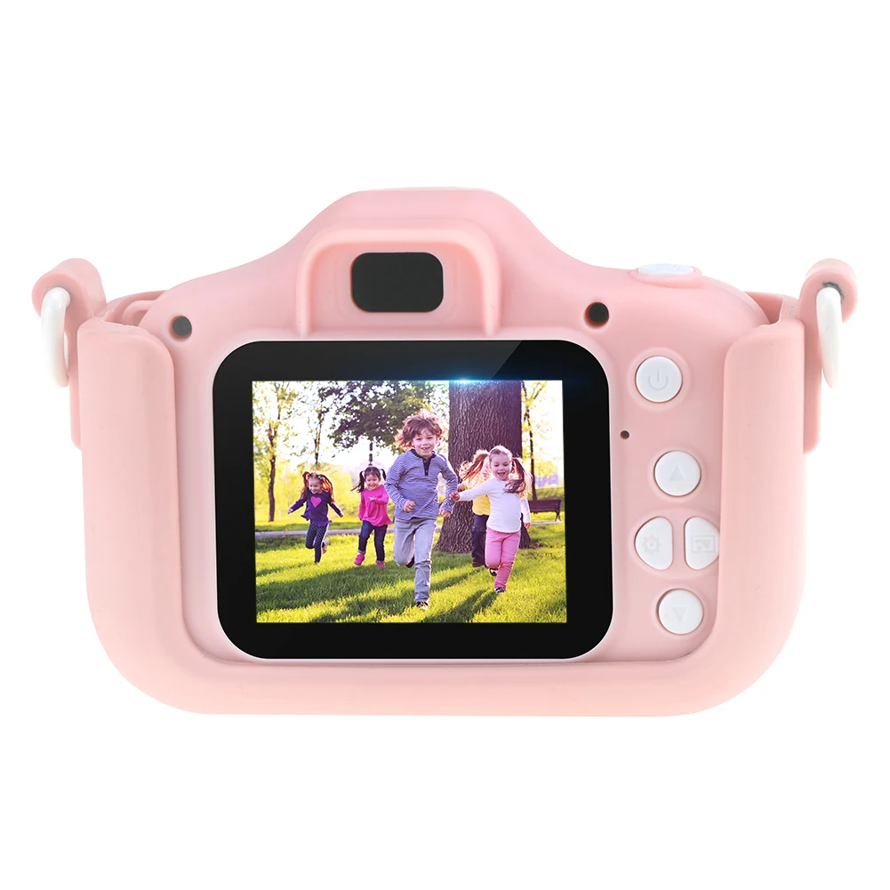 

Cartoon Children Camera 1080P 2.0 inch 12 MP HD Color Screen Video Toy Prop Children Birthday Gift 1600w Child Toys Camera