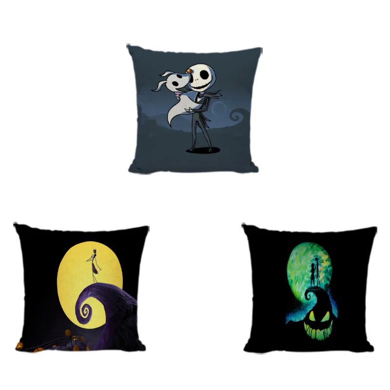 Новый дизайн наволочка Кошмар перед Рождеством мультяшный персонаж серия тыква